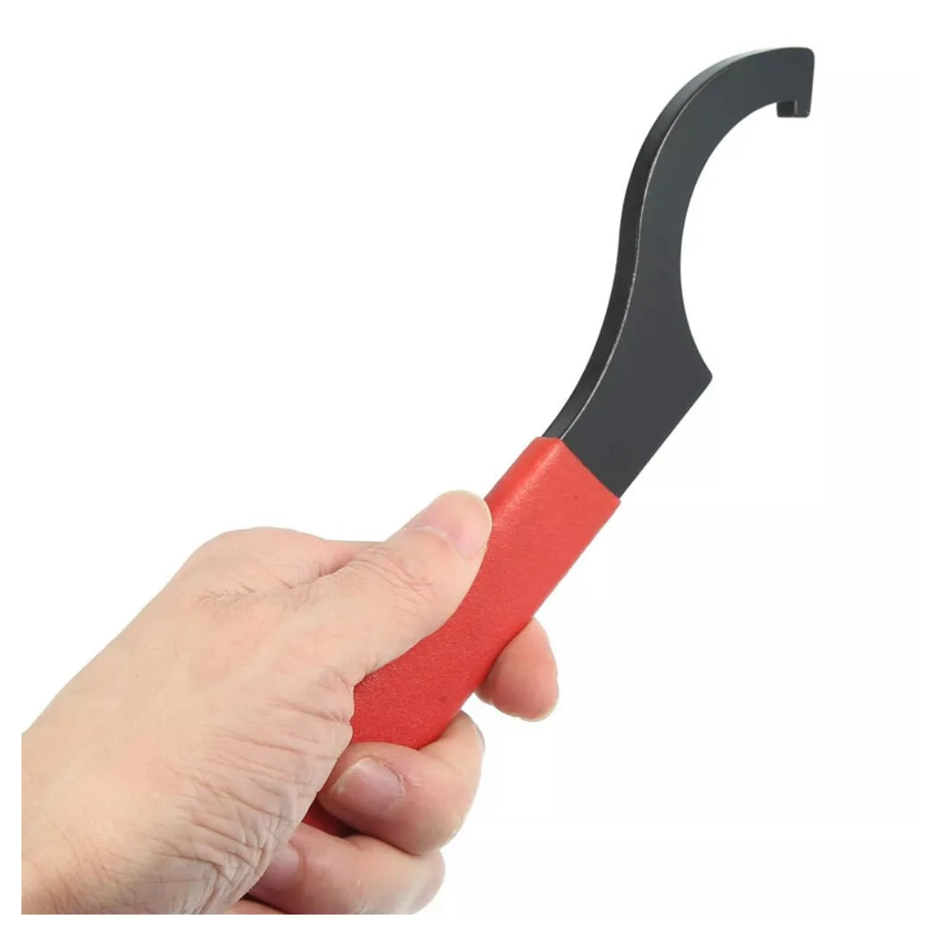 4PCS Coilover Wrench, Hook Wrenches Tools Set Shock Spanner Wrench Set C-Shape