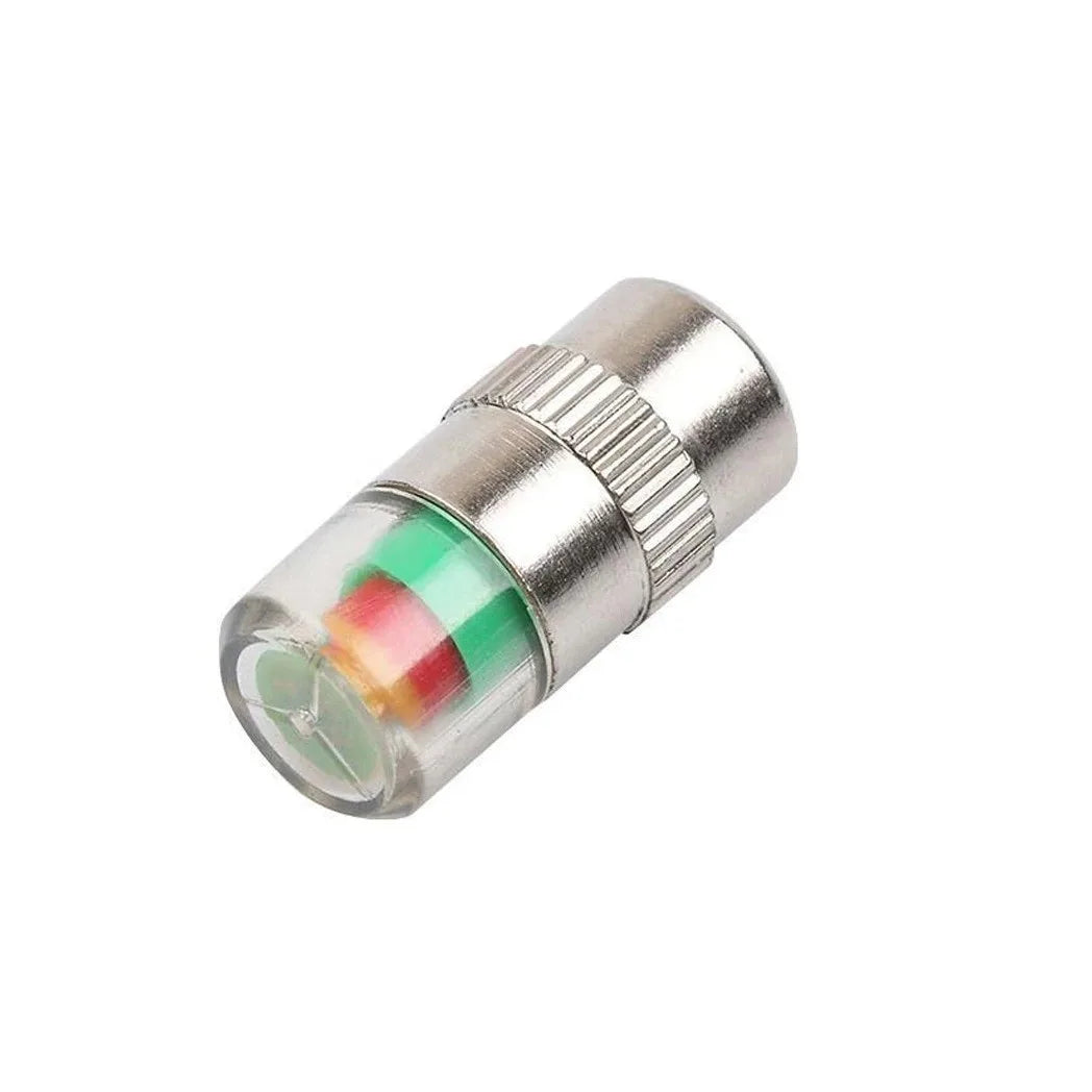 4x Car Valve Tyre Caps Dust Monitor Wheel Pressure Tire Air Sensor