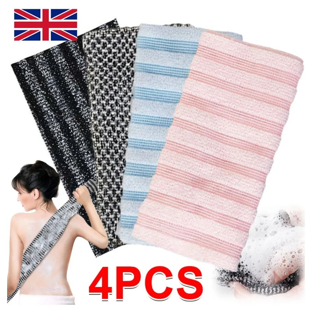 4PCS Blissal Exfoliating Towel Blissal Shower Scrubber Blissal Towel