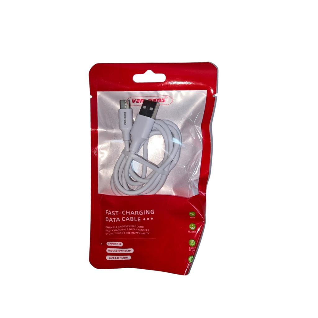 Ven-Dens Type C Cable To USB Charging Cable (Pack of 50)