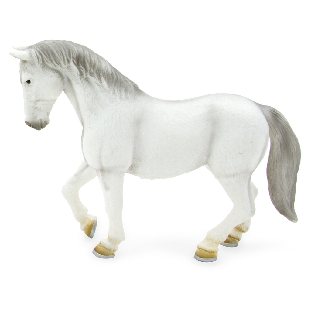 Lipizzaner Mare Horse Toy  Realistic Equestrian Model
