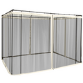 302 x 207cm Universal Replacement Gazebo Mesh Netting Screen Walls