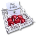 Happy Birthday Mini Gift Hamper with Silver Heart Bracelet