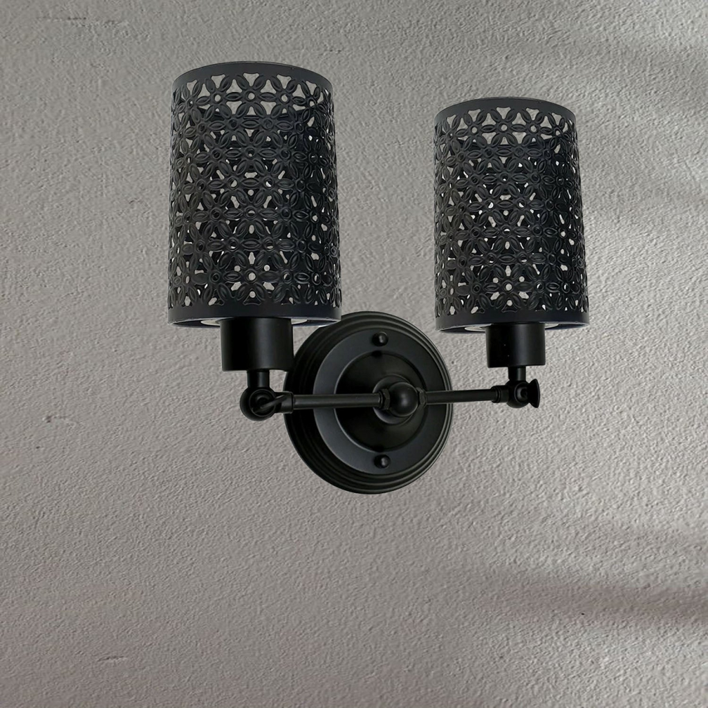 Modern Retro Black Vintage Industrial Wall Mounted Lights Rustic Wall Sconce