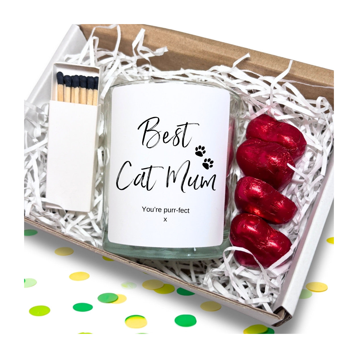 Best Cat Mum Candle Gift Set | Keepsake for Cat Lover