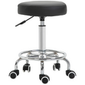 Adjustable Stool PU Leather and Footrest