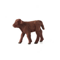 Highland Calf Toy  Realistic Farm Animal Figurine