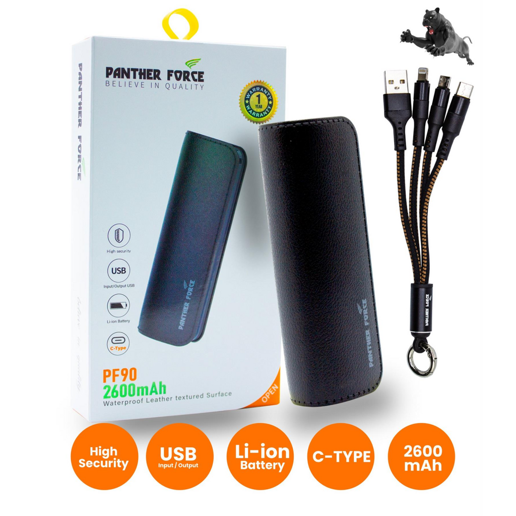 Panther Force 2600 Mini Power Bank - PF90