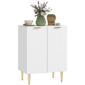 HOMCOM Sideboard Buffet Cabinet with Adjustable Shelf, White
