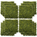 12PCS Artificial Boxwood Wall Panels 20" x 20" Grass Privacy Fence Screen