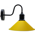 Modern Retro Industrial Yellow Color Wall Mounted Lights Rustic Sconce Lamps