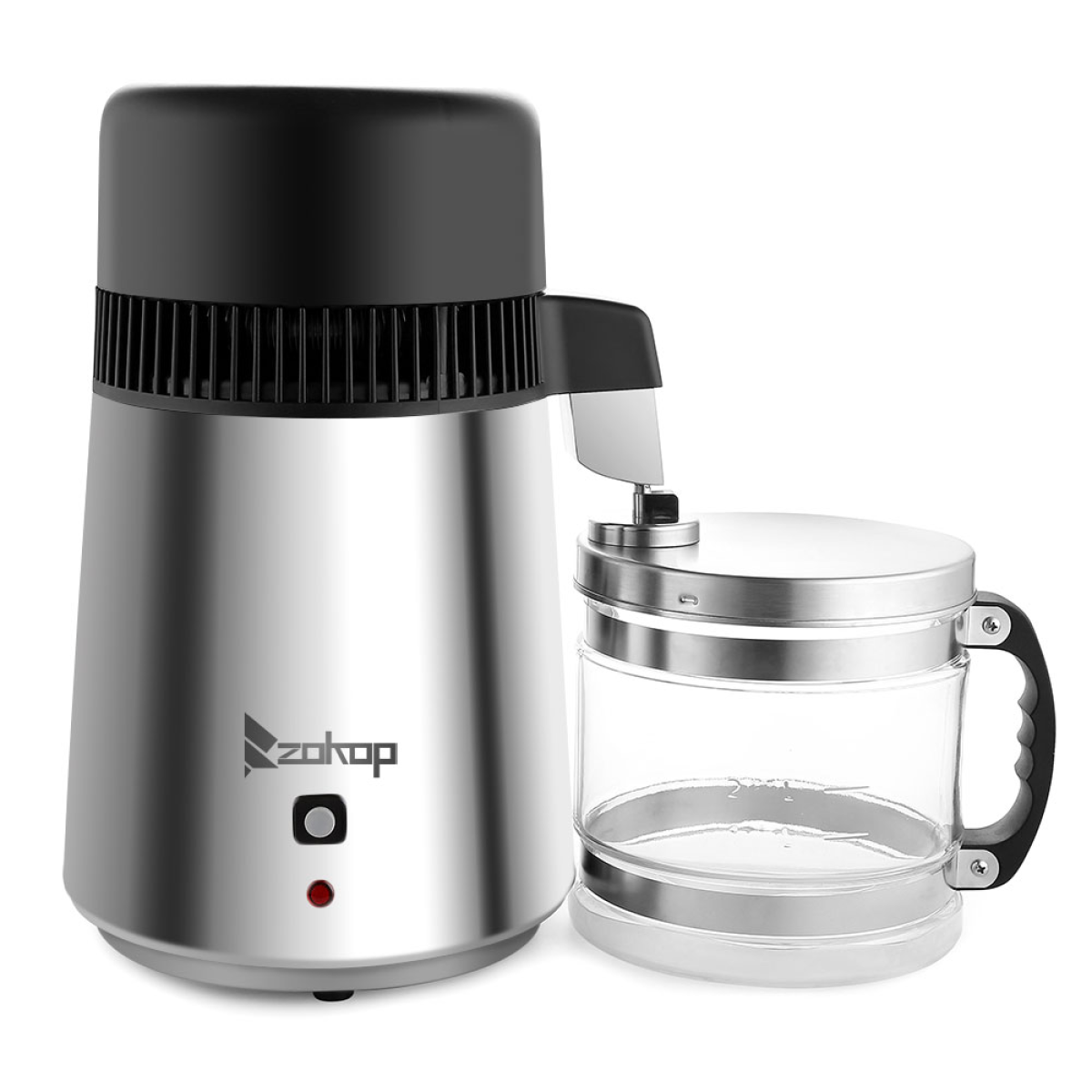 W Water Distiller Electric Purifier Stainless Steel Glass Water Filters