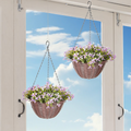 Artificial hanging basket