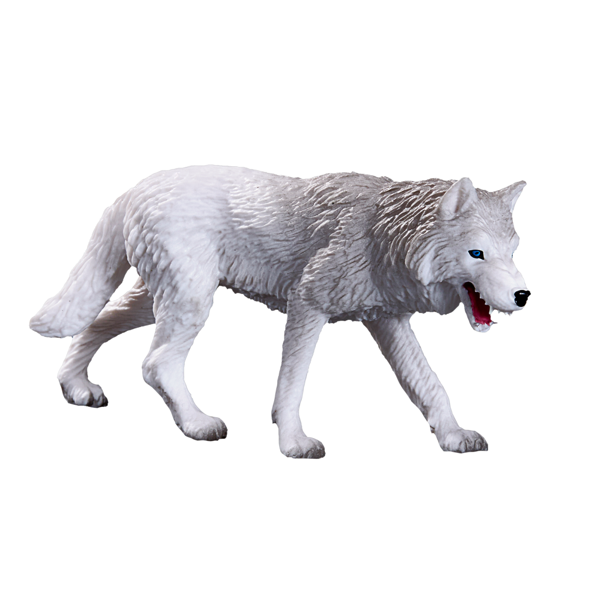 Arctic Wolf Toy  Realistic Wildlife Animal Figure
