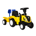 Ride On Tractor Toddler Walker Foot To Floor Slider 12-36 Months Yellow HOMCOM