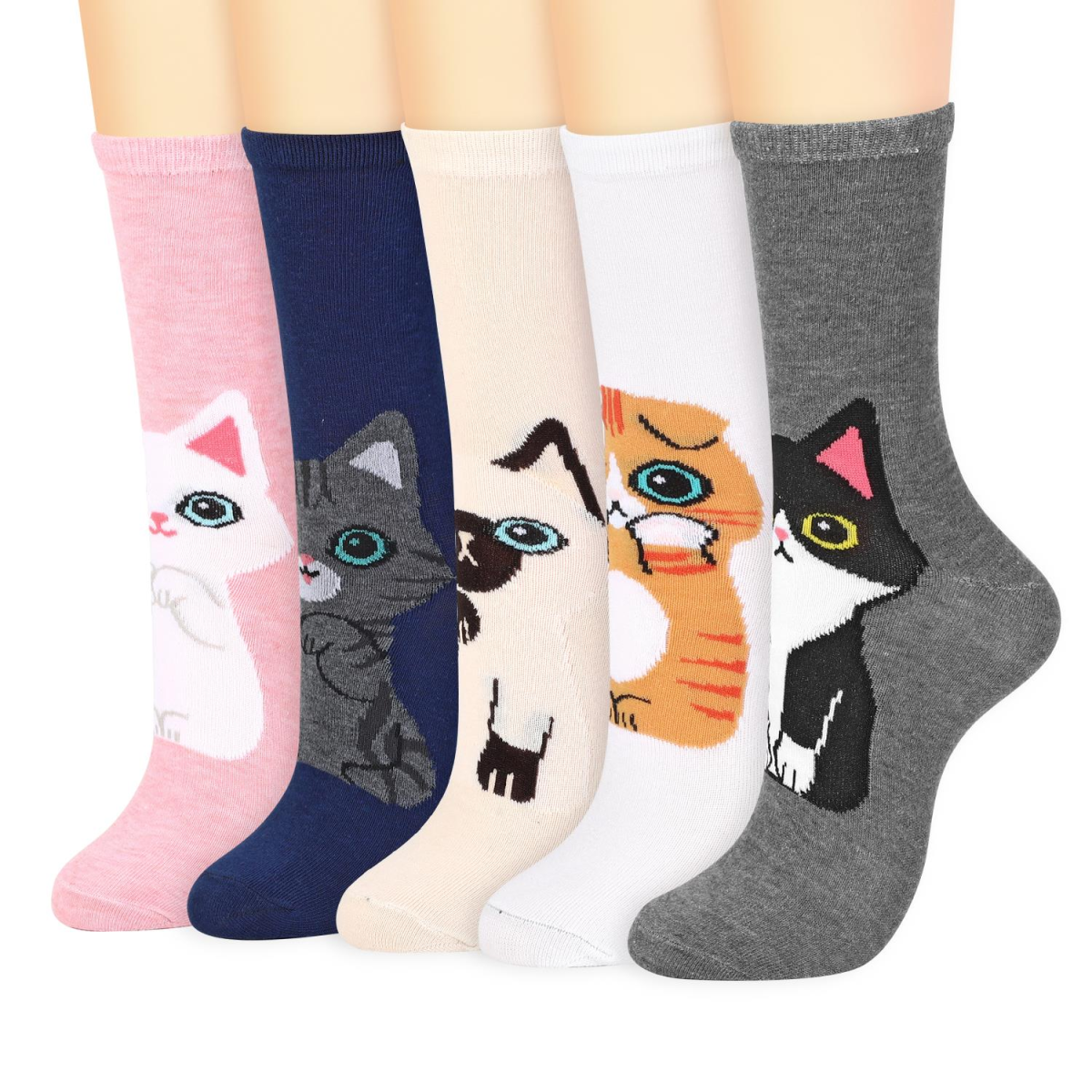 Vinsani KITTY SOCKS 5pk