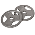 2" Olympic Weight Plates Set of 2 for Strength Training with Weight 2 x 10kg