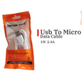Panther Force 1M USB - Micro Cable (0.40p/each)