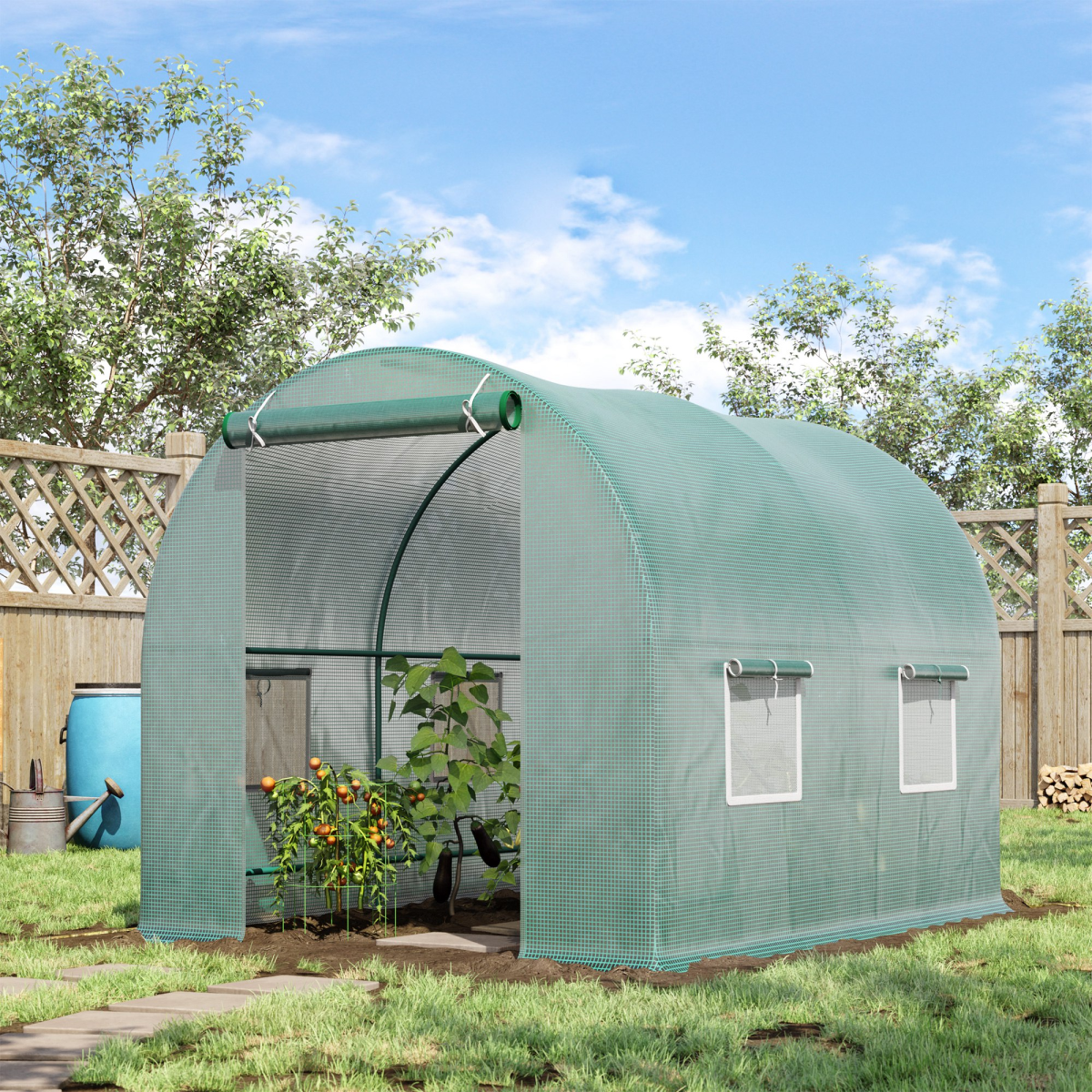 Walk-in Tunnel Greenhouse