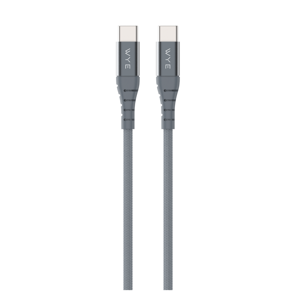WYEFLOW USB-C to USB-C Fast Charging & Data Cable 1m
