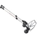 HOMCOM Heavy Duty Aluminium Foldable Hand Truck Trolley, 70KG Load Capacity