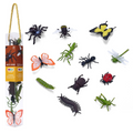 Insects and Spiders Mini Worlds Playset  12pc Bug Figures
