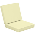 Outdoor Seat and Back Cushion Set Replacement Cushions, Cream White