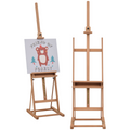 H-Frame Studio Easel Height Adjustable with Canvas Holder Pencil Case Vinsetto