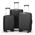 V-striped 3-in-1 PP trolley case 20in 24in 28in PP iron trolley classic color
