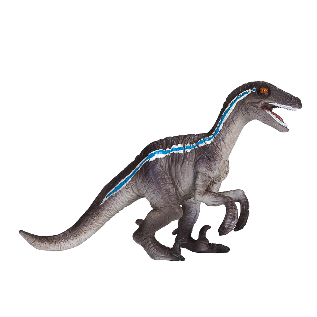Velociraptor Crouching Toy  Realistic Dinosaur Figure