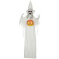 HOMCOM Standing Witch Prop Life Size with Sound and Motion Activated
