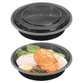 Vinsani 20pk ROUND 1 COMPARTMENT MEAL PREP CONTAINERS