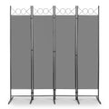 5.74FT 4-Fold Top With Shape 130g Polyester Cloth Plastic Feet Carbon Steel Frame