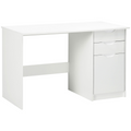 Computer ,Workstation White w/ Drawers Home Office