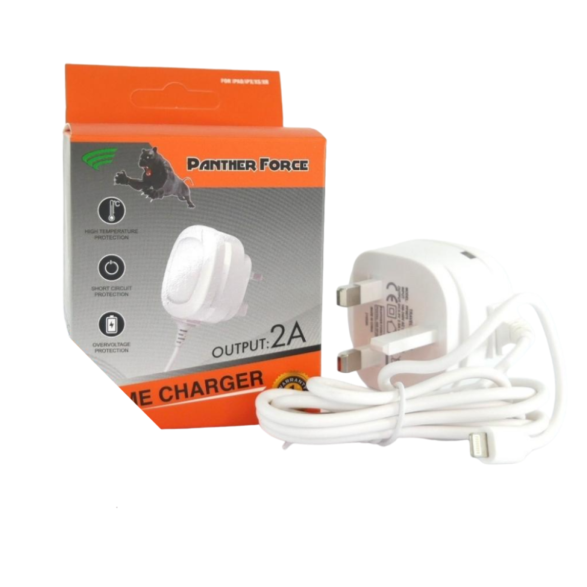 Panther Force 2Amp Iphone Main Charger