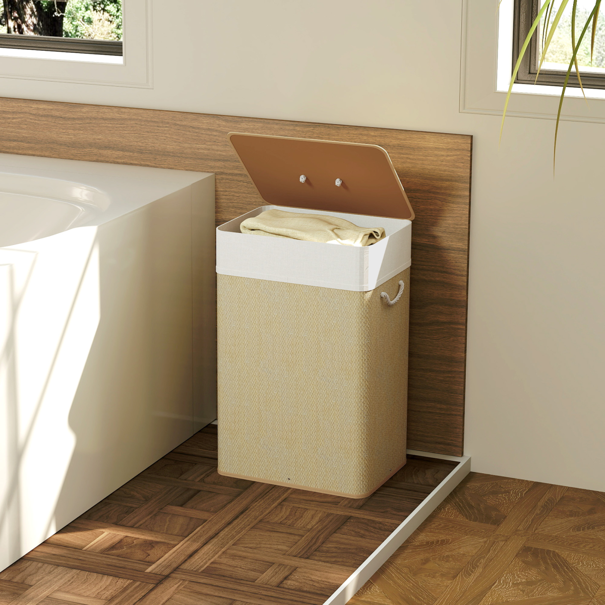 Laundry Hamper Cabinet/ Storage cabinet