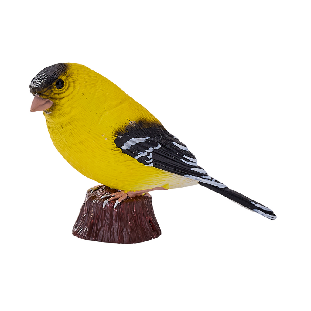 American Goldfinch Bird Toy  Realistic Wildlife Model