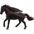 Dark Pegasus Toy  Fantasy Winged Horse Figurine