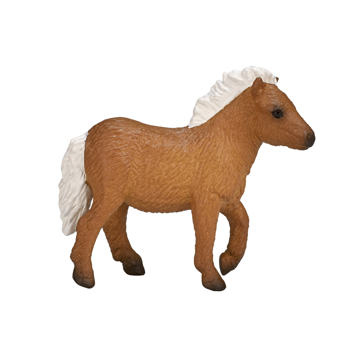 Shetland Foal Toy Figure  Realistic Horse Figurine