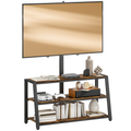HOMCOM TV Stand Cabinet with Swivel Bracket for 32 - 65 Inch TVs