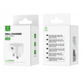 WOOX MX0254 2.4A Single USB Wall Charger, without cable, White