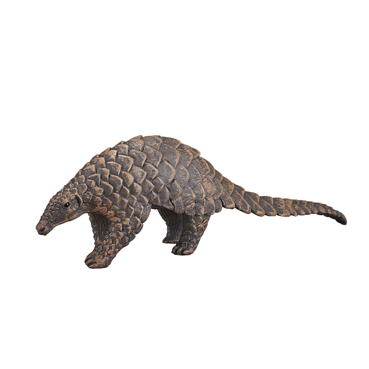 Indian Pangolin Toy  Realistic Wildlife Figure