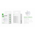 Woox MX0167 UK Type-C 20W PD Wall Charger, White