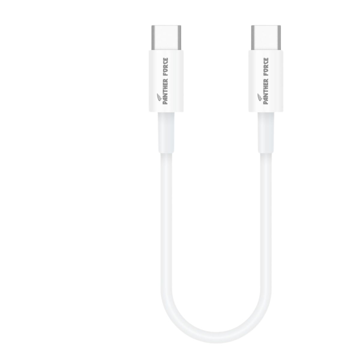 Panther Force 20 CM Data Cable for USB-C to USB-C - Fast Charging and Data Transfer