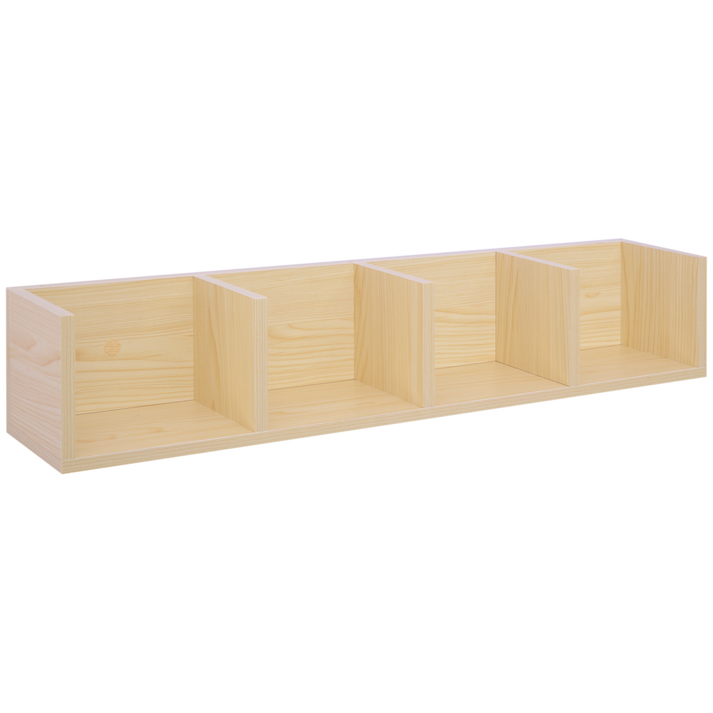 95Lx17Wx16.5H cm Multi-Media Storage Wooden Shelf