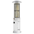Outsunny 11 KW Gas Patio Heater, Propane Heater with Tip-Over Switch, Silver
