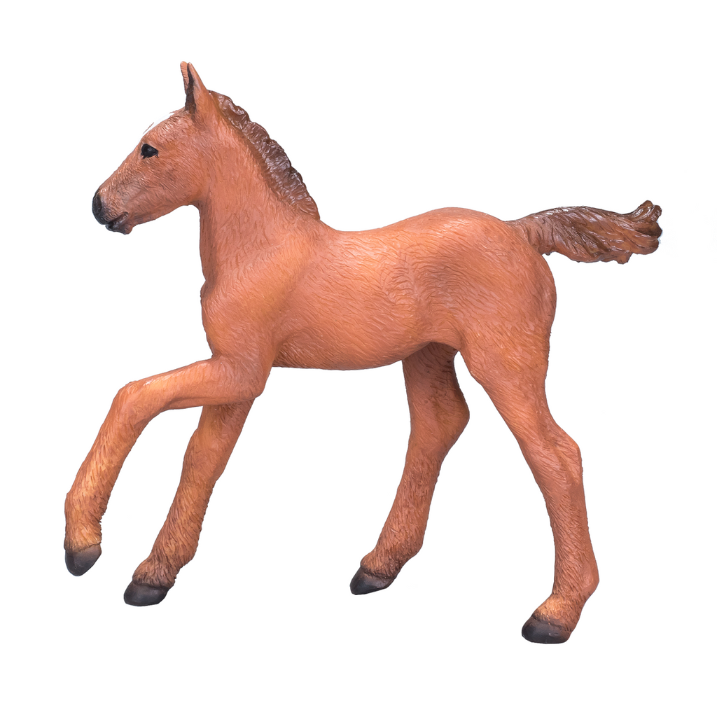 Arabian Foal Chestnut Toy  Realistic Horse Figurine