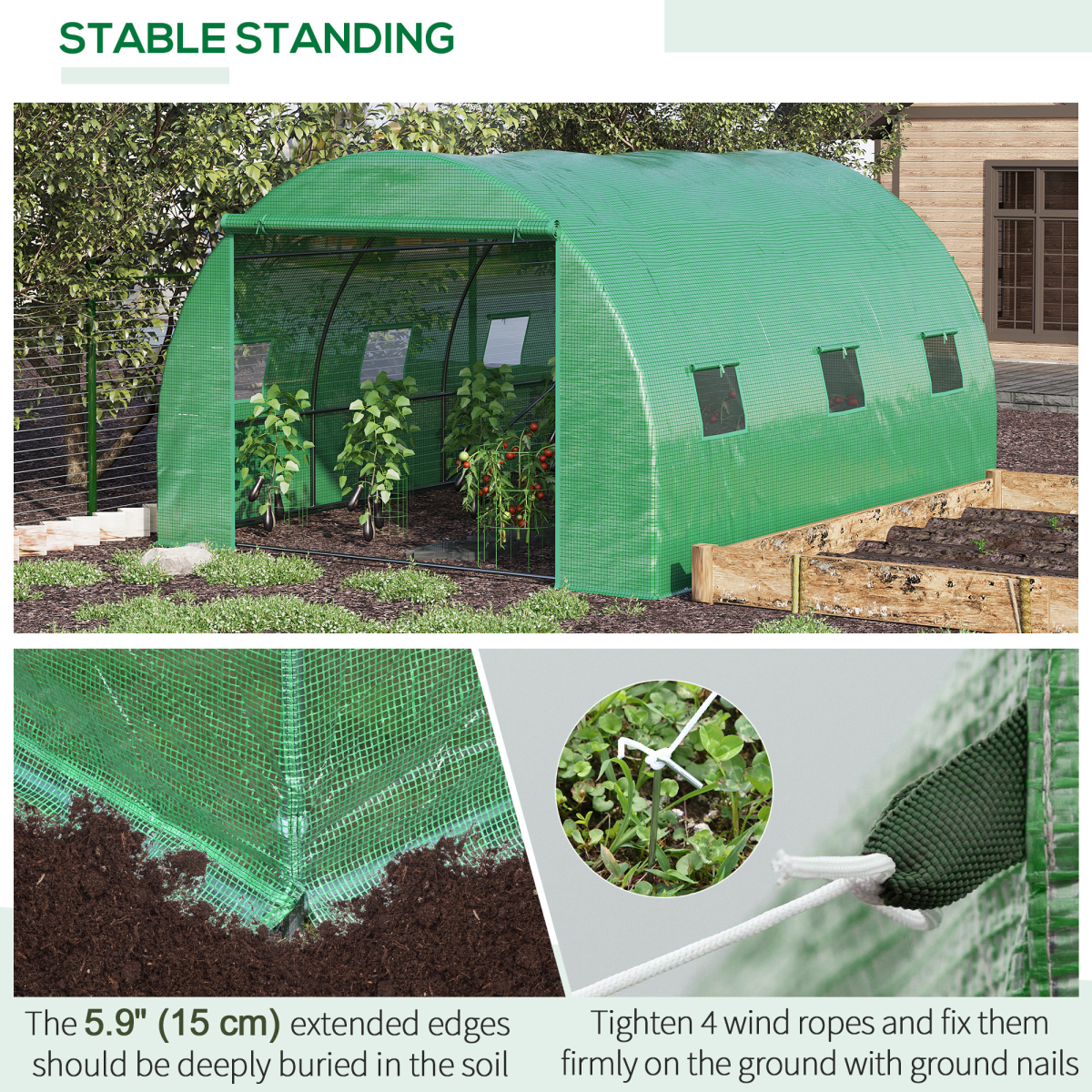 Mini Walk-in Greenhouse
