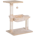 Cat Activity Tree Kitten Play Tower Palace Two-Tier w/ Sisal Scratching Post