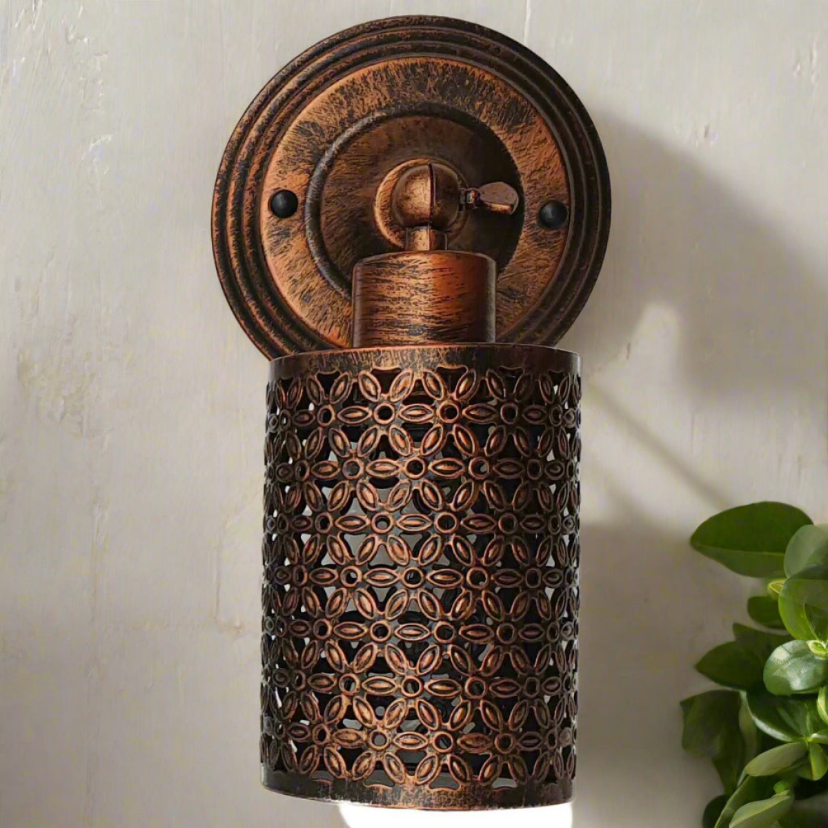 Vintage Rustic Red Retro Loft Wall Sconce Wall Lights Porch Lamp~2620